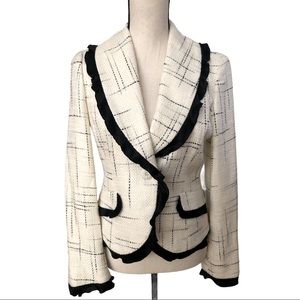Silk trim blazer 4 | KENNETH COLE NY Blazer with Black Silk Trim | soft